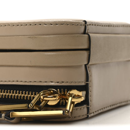 Marc Jacobs Smooth Calfskin The Vanity Crossbody Bag Beige 8 of 9