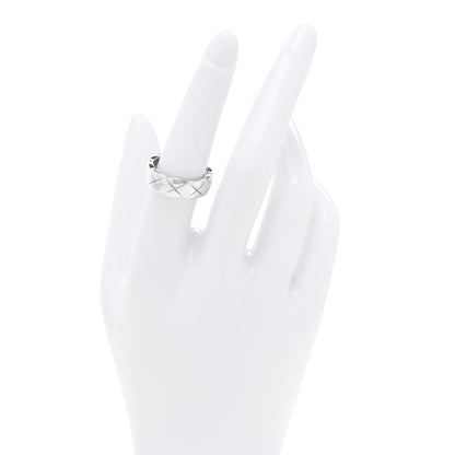 Chanel 18K White Gold Small Coco Crush Ring 55 7.25 2 of 4