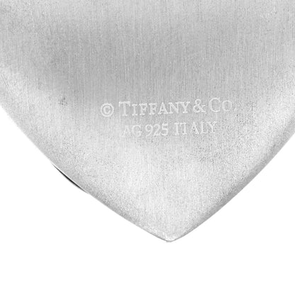 Tiffany Sterling Silver Large Ziegfeld Daisy Heart Locket Pendant 5 of 6