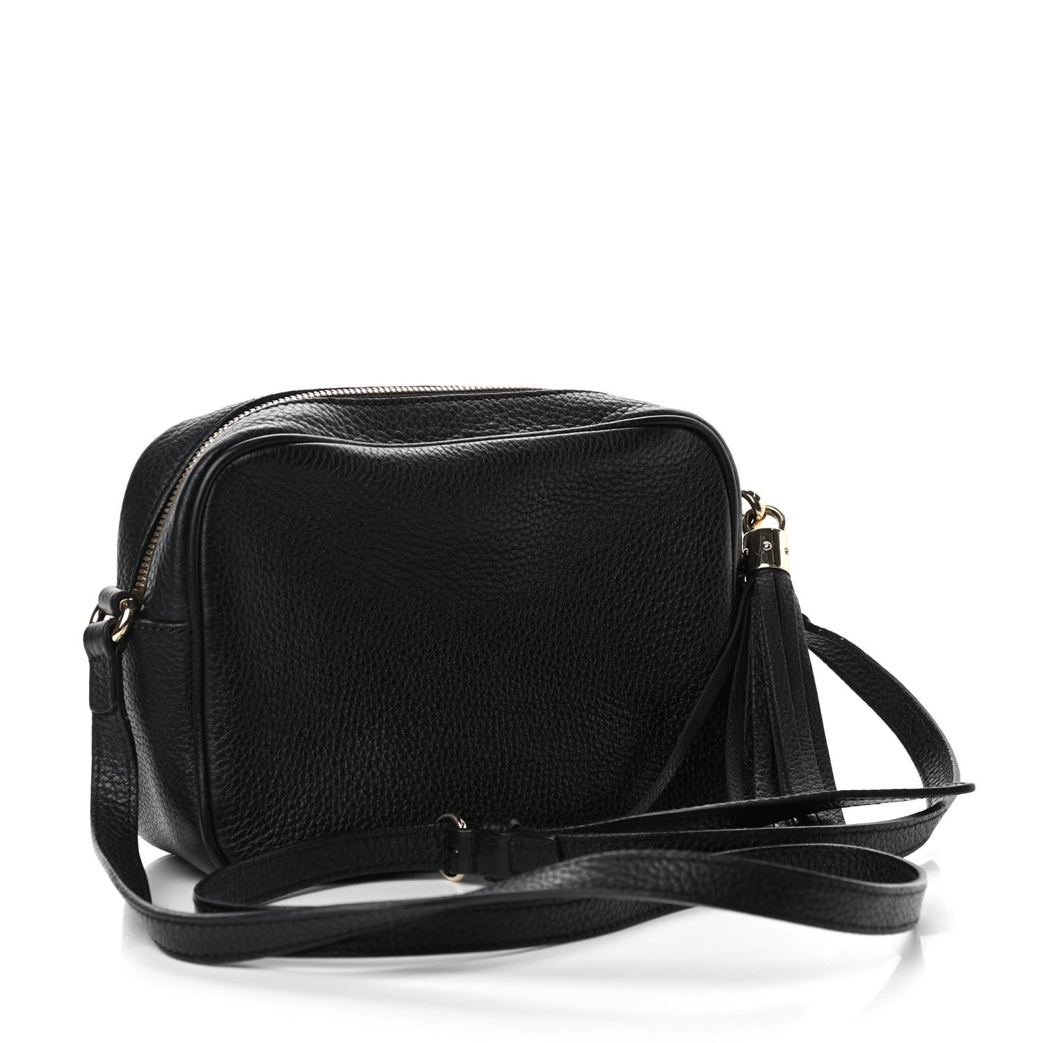Gucci Pebbled Calfskin Small Soho Disco Bag Black 3 of 10