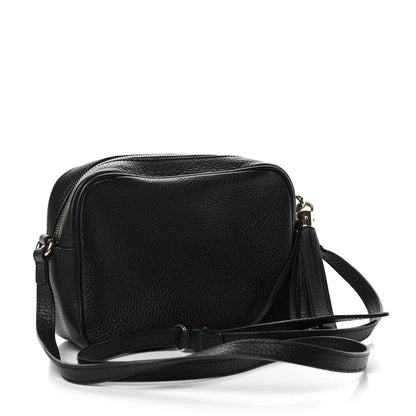 Gucci Pebbled Calfskin Small Soho Disco Bag Black 3 of 10