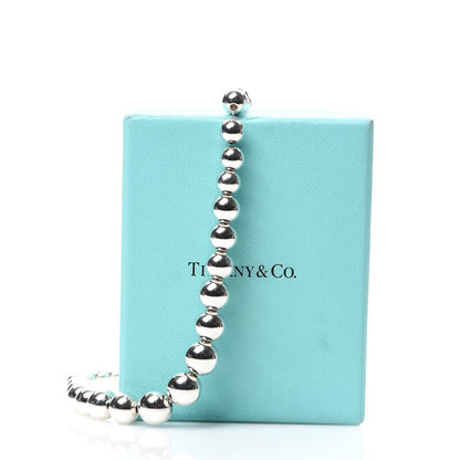 Tiffany Sterling Silver HardWear Graduated Ball Necklace 5 of 5