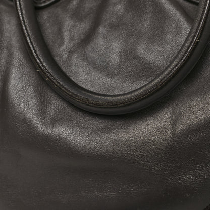 Prada Soft Calf Shoulder Bag Dark Grey 12 of 12