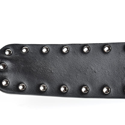 Valentino Garavani Lambskin Free Rockstud Spike Shoulder Strap Black 4 of 5