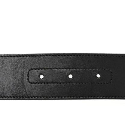 Gucci Calfskin Interlocking G Belt 90 36 Black 4 of 8