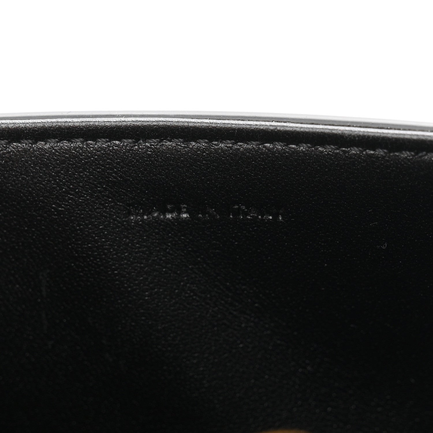 Celine Shiny Calfskin Triomphe Shoulder Bag Black 7 of 11