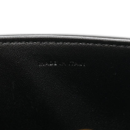 Celine Shiny Calfskin Triomphe Shoulder Bag Black 7 of 11