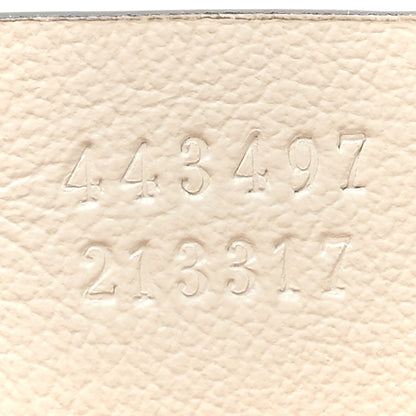 Gucci Vintage Effect Calfskin Matelasse Diagonal Small Torchon GG Marmont Shoulder Bag Blue Agata Mystic White 7 of 10
