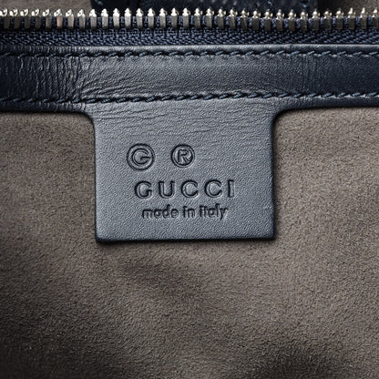 Gucci Soft GG Supreme Monogram Blooms Vertical Tote Blue 7 of 10
