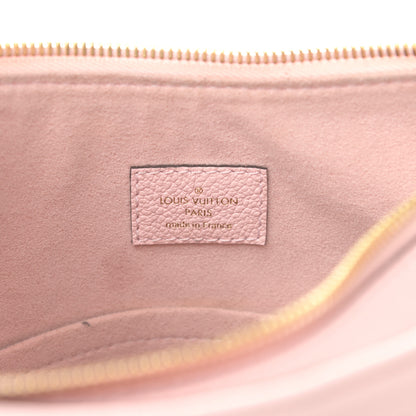 Louis Vuitton Empreinte Monogram Giant By The Pool Marshmallow Hobo PM Bouton De Rose 6 of 16