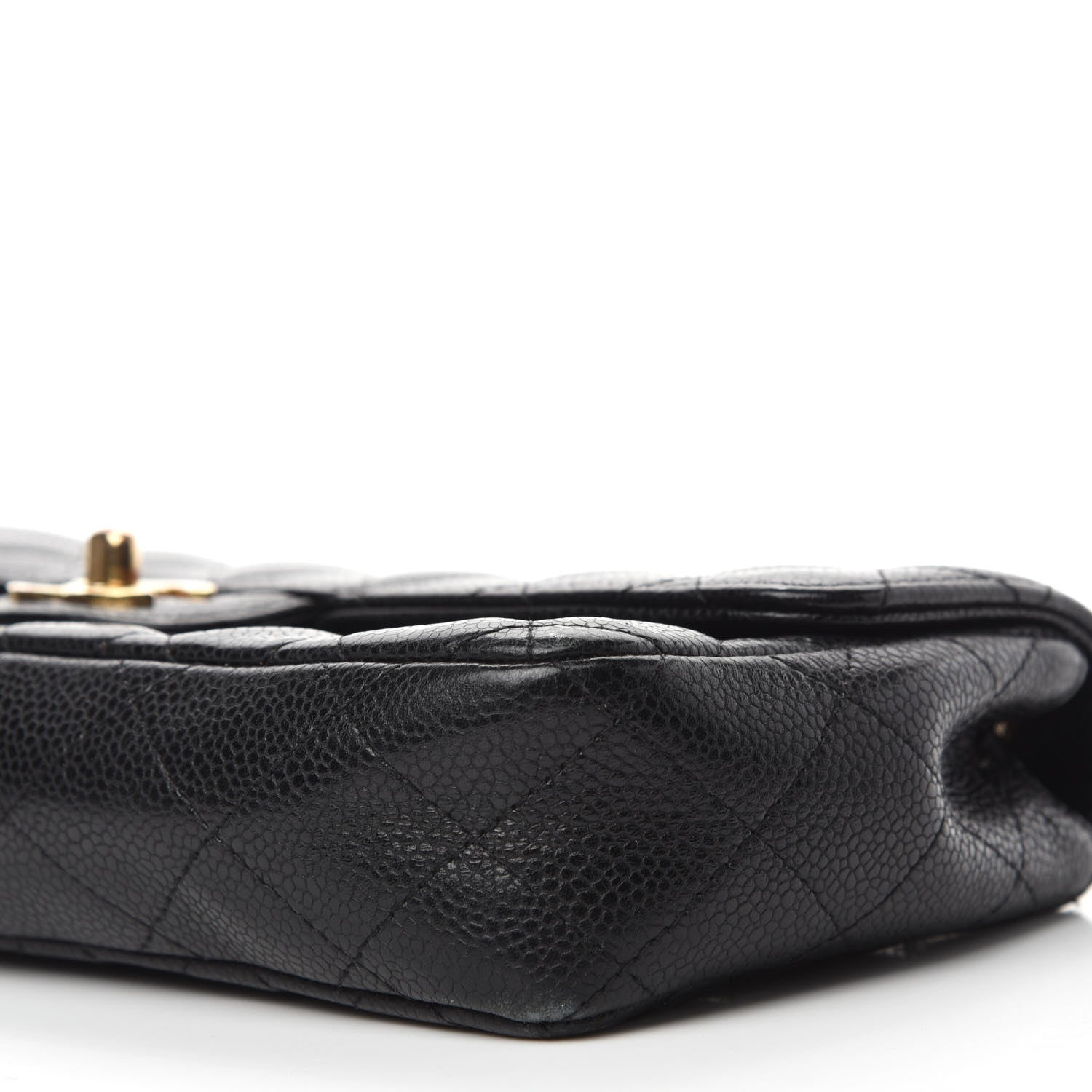 Chanel Caviar Quilted East West Flap Black 7 of 10