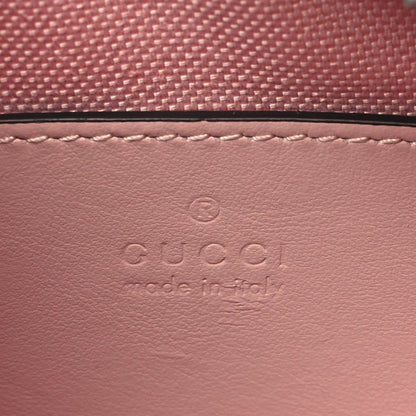 Gucci Calfskin Matelasse Monochrome Mini GG Marmont Chain Shoulder Bag Perfect Pink 6 of 13