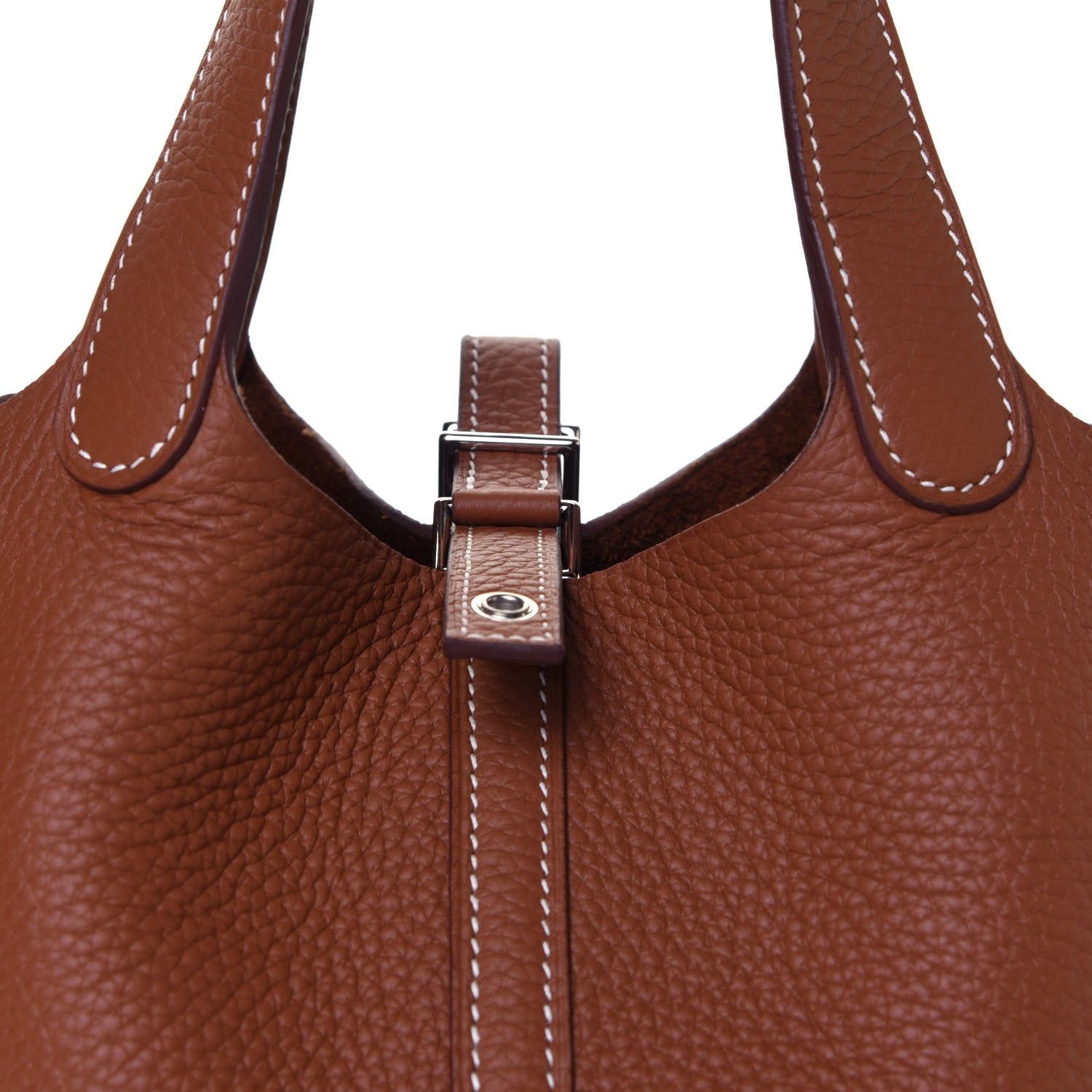 Hermes Taurillon Clemence Picotin Lock 18 PM Gold 11 of 13
