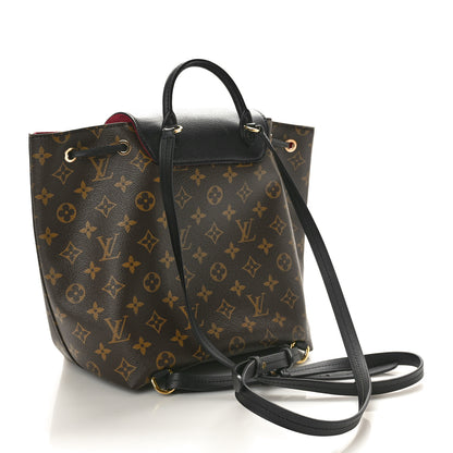 Louis Vuitton Monogram Montsouris PM Black 3 of 9