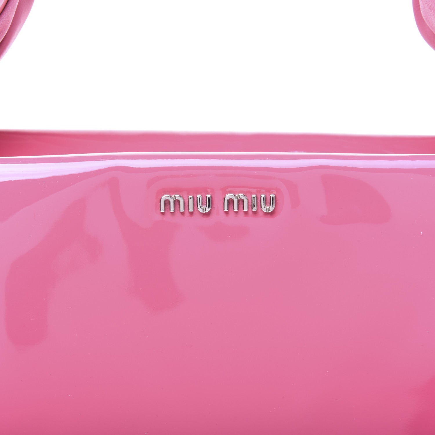 Miu Miu Patent Shoulder Bag Pink 5 of 20
