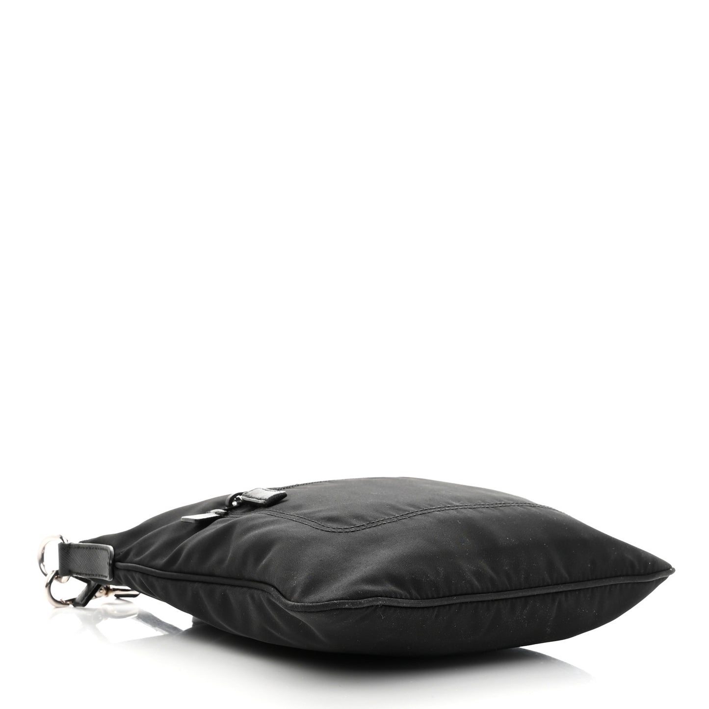 Tessuto Nylon Messenger Bag Black