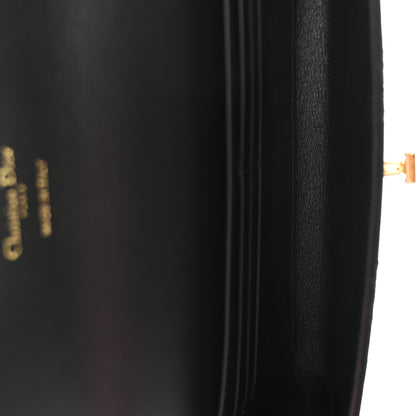 Christian Dior Technical Fabric Macrocannage Miss Caro Top Handle Pouch Black 5 of 8