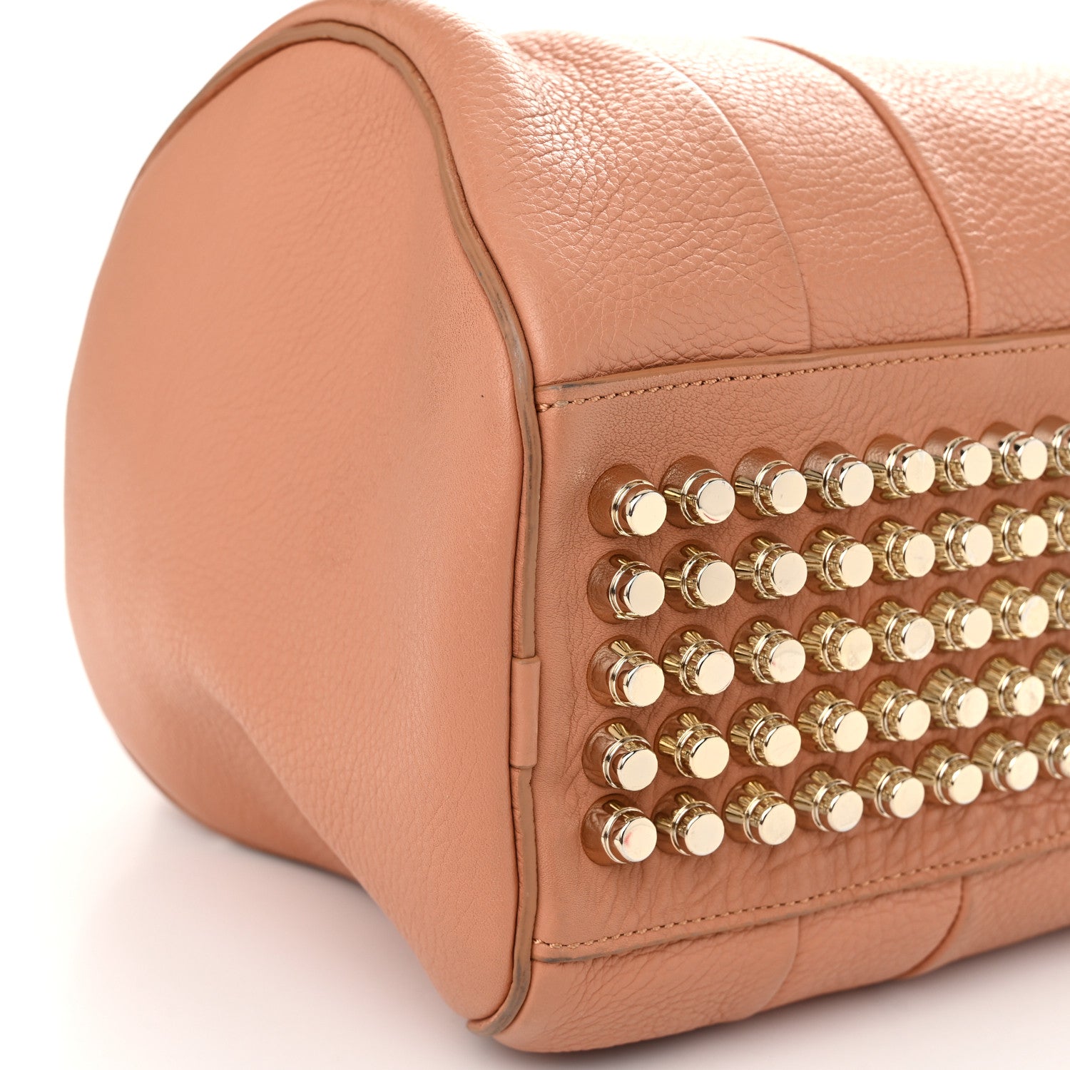 Alexander Wang Pebbled Lambskin Rocco Tan Pale Gold Hardware 8 of 9