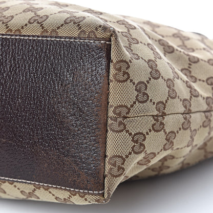 Gucci Monogram Charmy Tote Brown 11 of 13