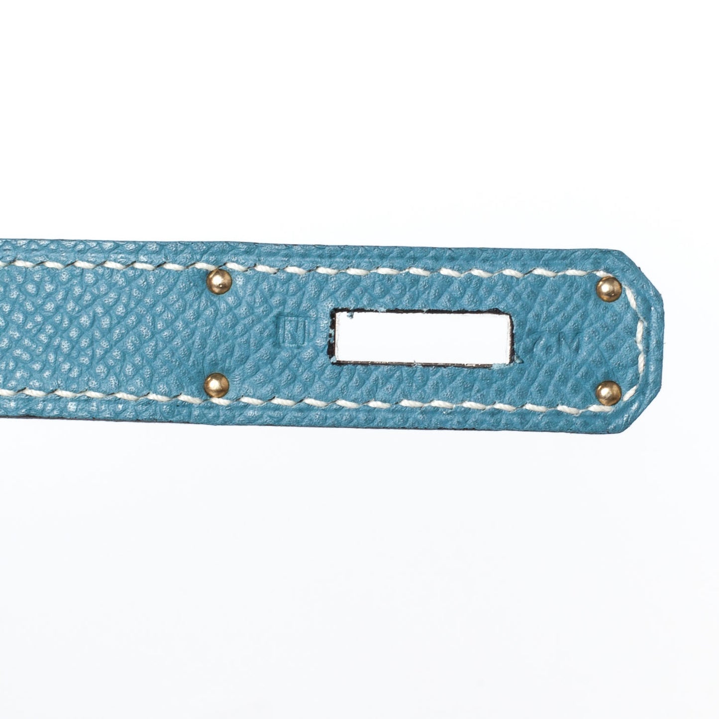 Epsom Birkin 35 Blue Jean