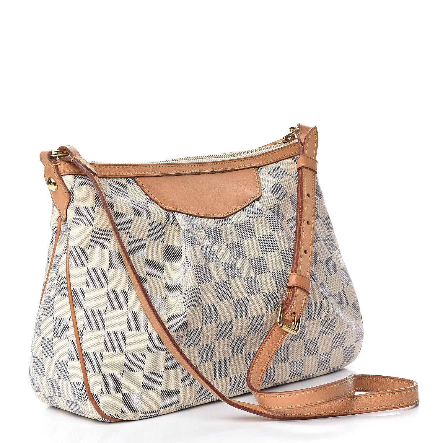 Louis Vuitton Damier Azur Siracusa PM 3 of 13