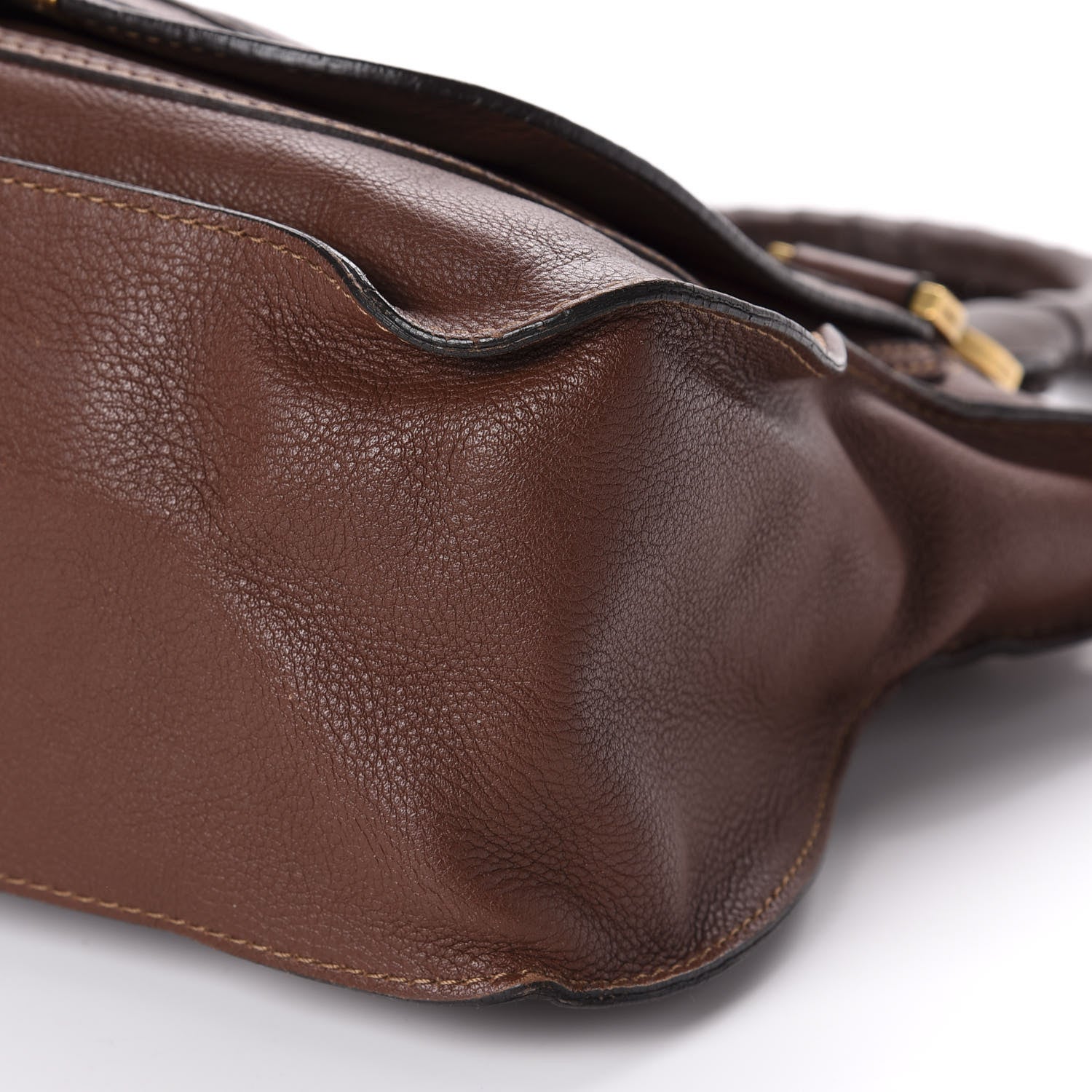 Chloe Calfskin Medium Marcie Satchel Ebony 6 of 17