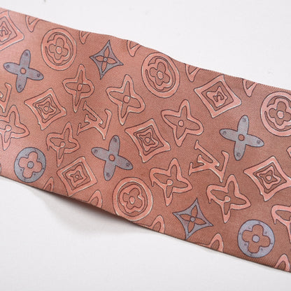 Louis Vuitton Silk Monogram Map Bandeau 5 of 7