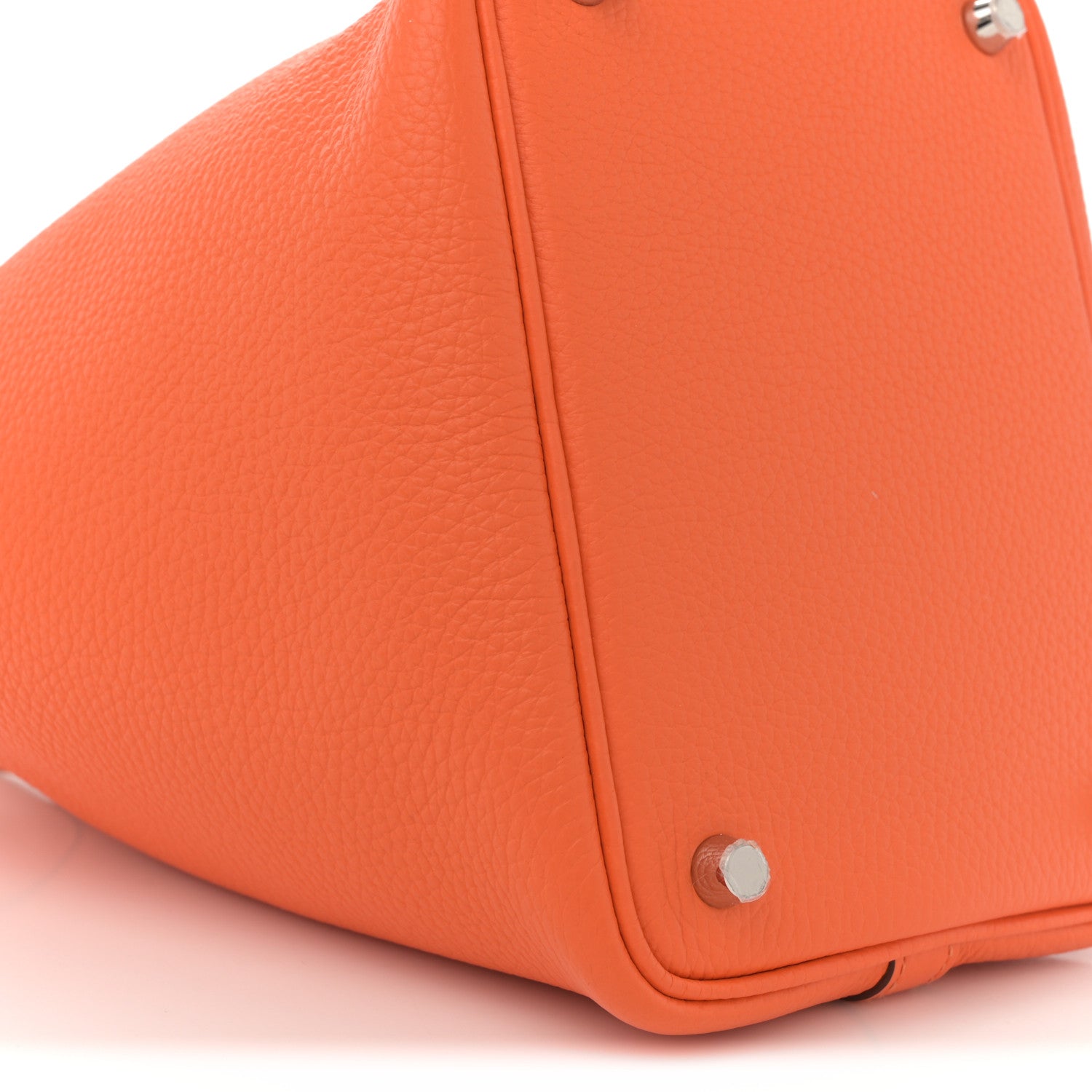 Hermes Taurillon Clemence Picotin Lock 18 PM Orange 9 of 10