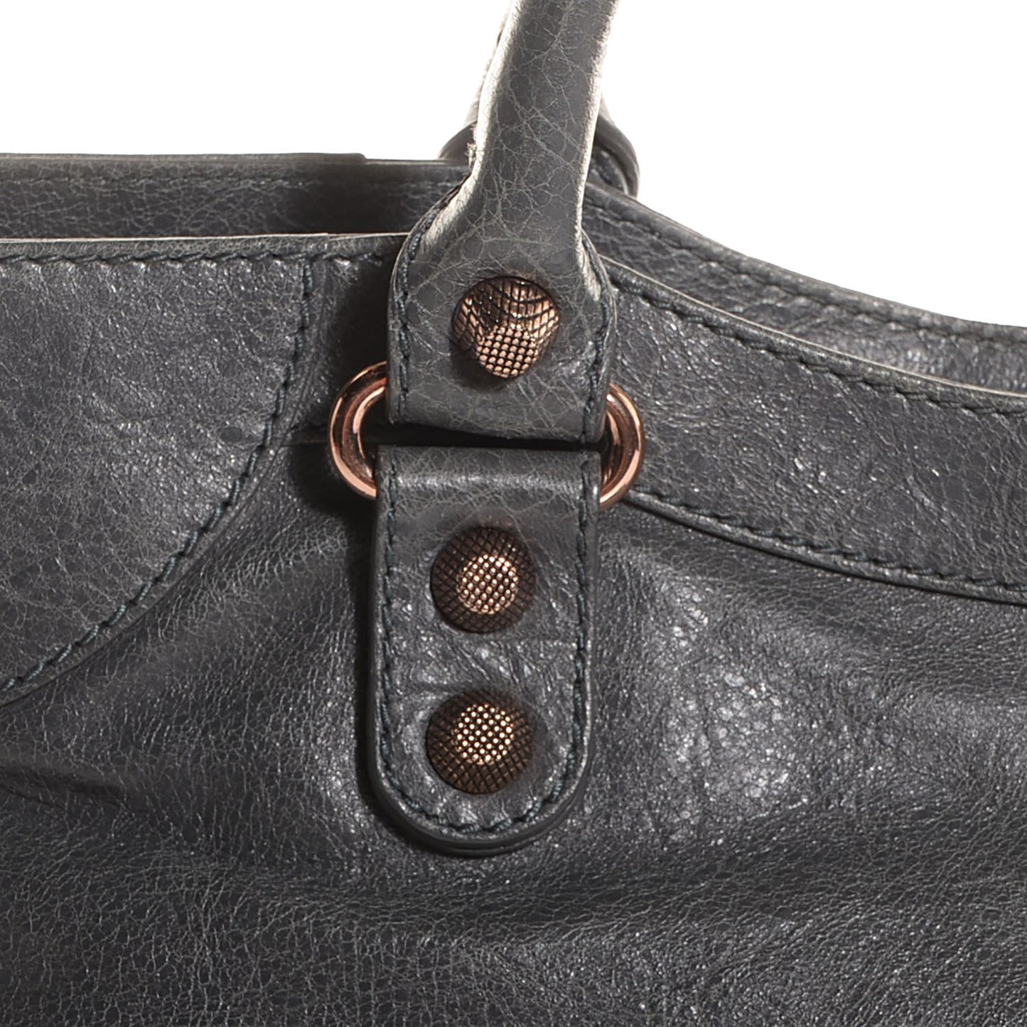 Agneau Giant 12 Rose Gold Hardware Velo Gris Tarmac