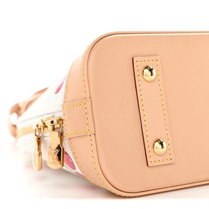 Louis Vuitton LV X TM Monogram Cerises Alma BB White 8 of 9
