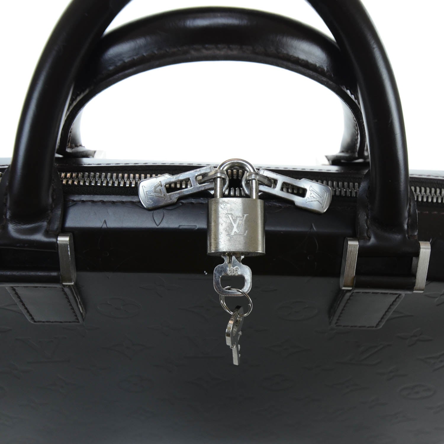 Louis Vuitton Monogram Glace Elvin Cafe 10 of 10
