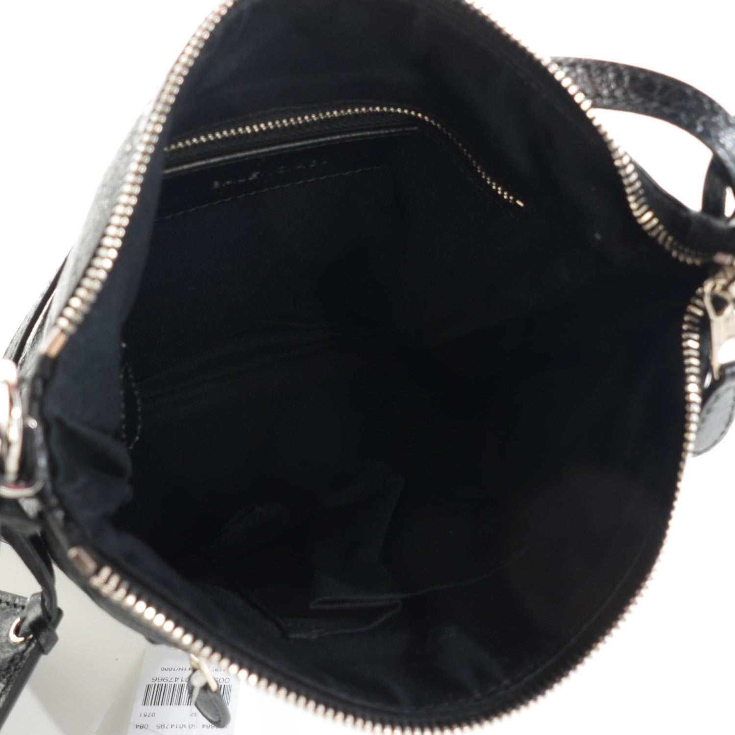 Balenciaga Agneau Giant 12 Silver Hardware Flat Crossbody Black 13 of 14