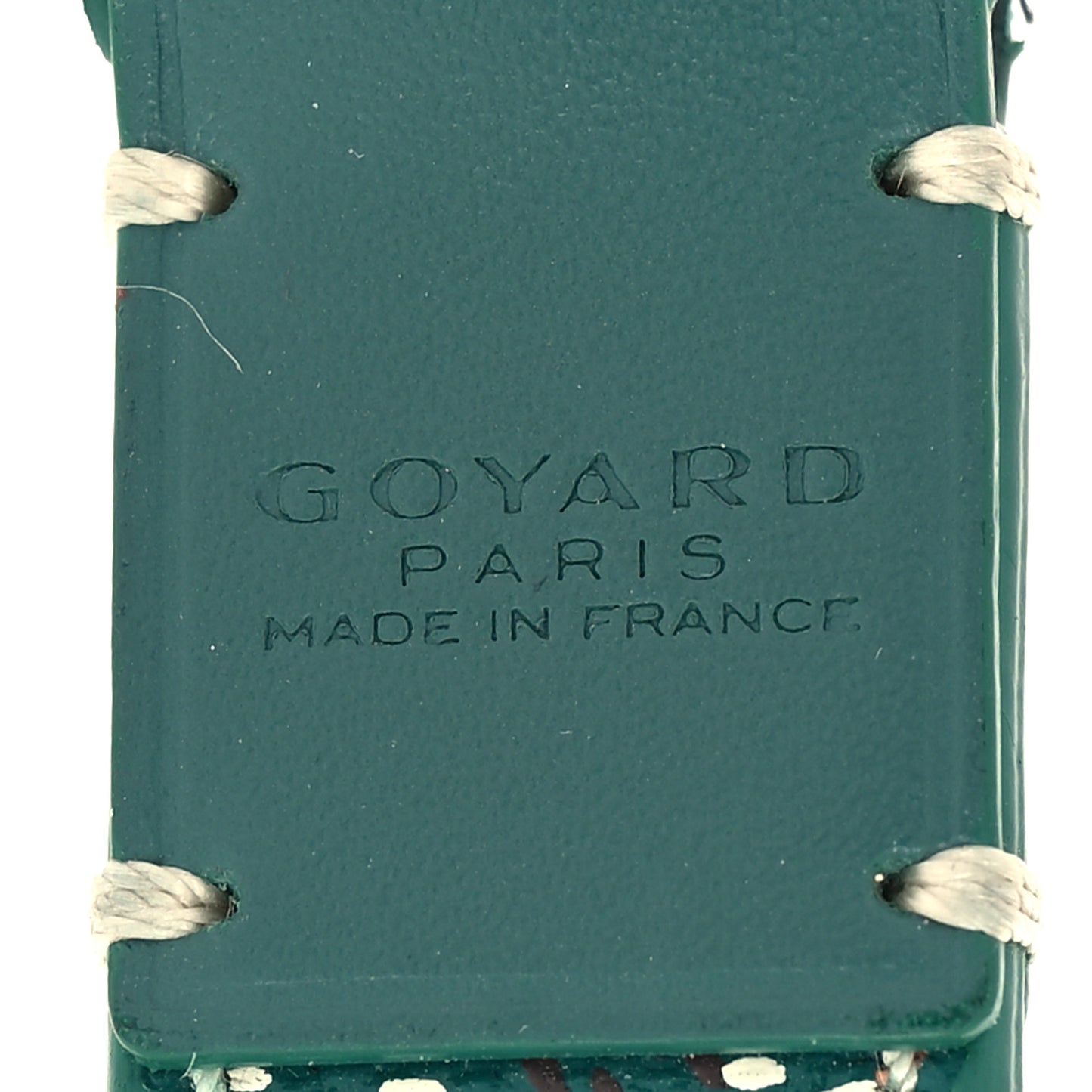 Goyardine Key Holder Green