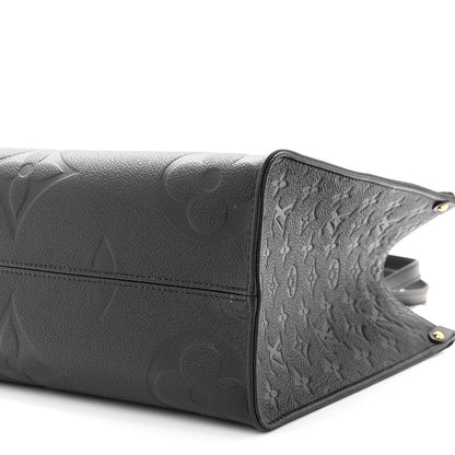 Louis Vuitton Empreinte Monogram Giant Onthego MM Black 9 of 9