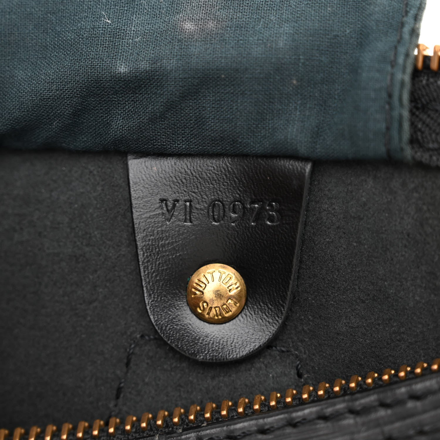 Louis Vuitton Epi Speedy 35 Black 7 of 15