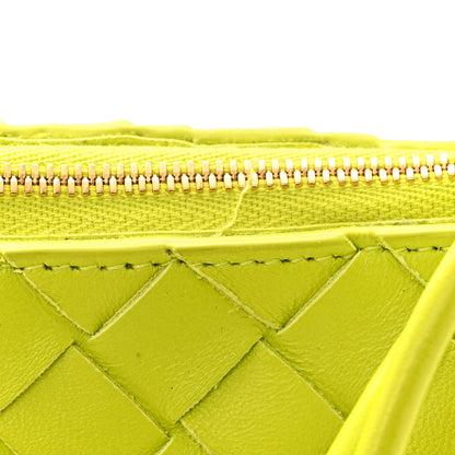Bottega Veneta Nappa Intrecciato Pouch On Strap Acid Kiwi 11 of 11