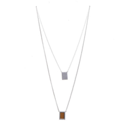 John Hardy Sterling Silver Tiger's Eye Black Onyx Classic Chain Necklace 7 of 9