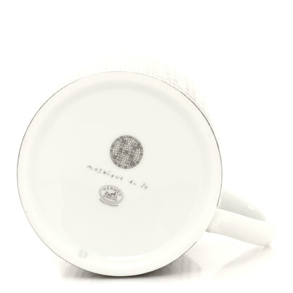 Hermes Porcelain Mosaique au 24 Mug Platinum 5 of 7