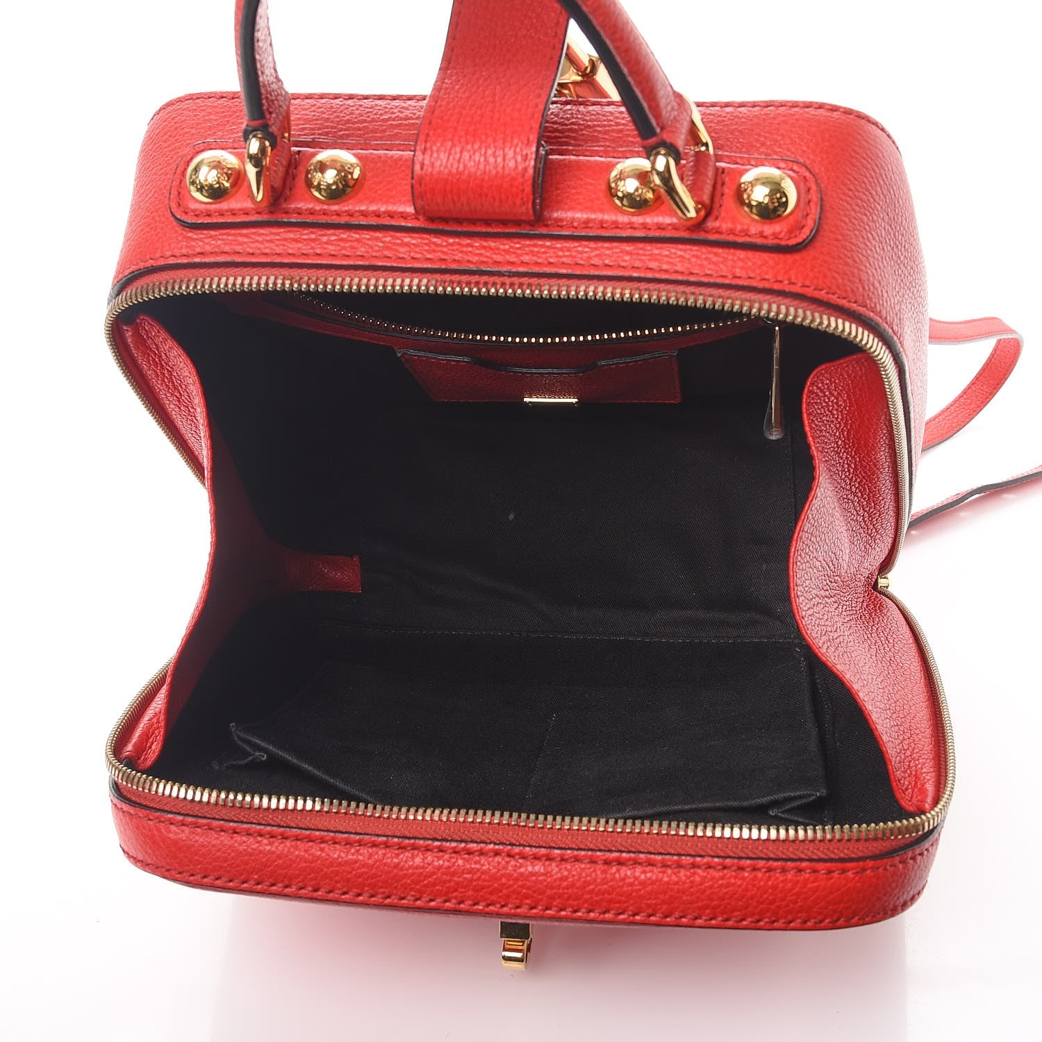 Dolce & Gabbana Calfskin Rosaria Backpack Red 5 of 8