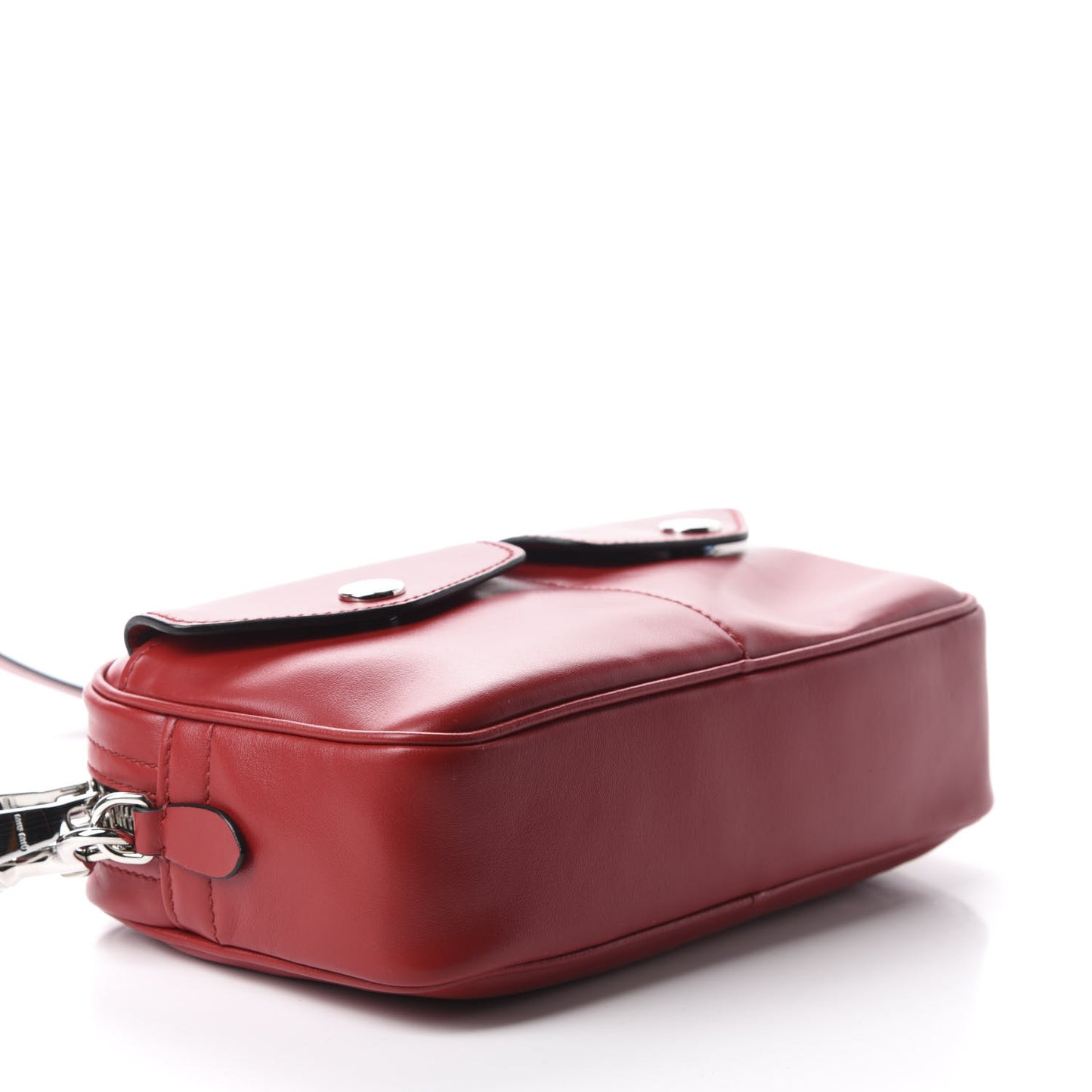 Soft Calfskin Crossbody Bag Fuoco