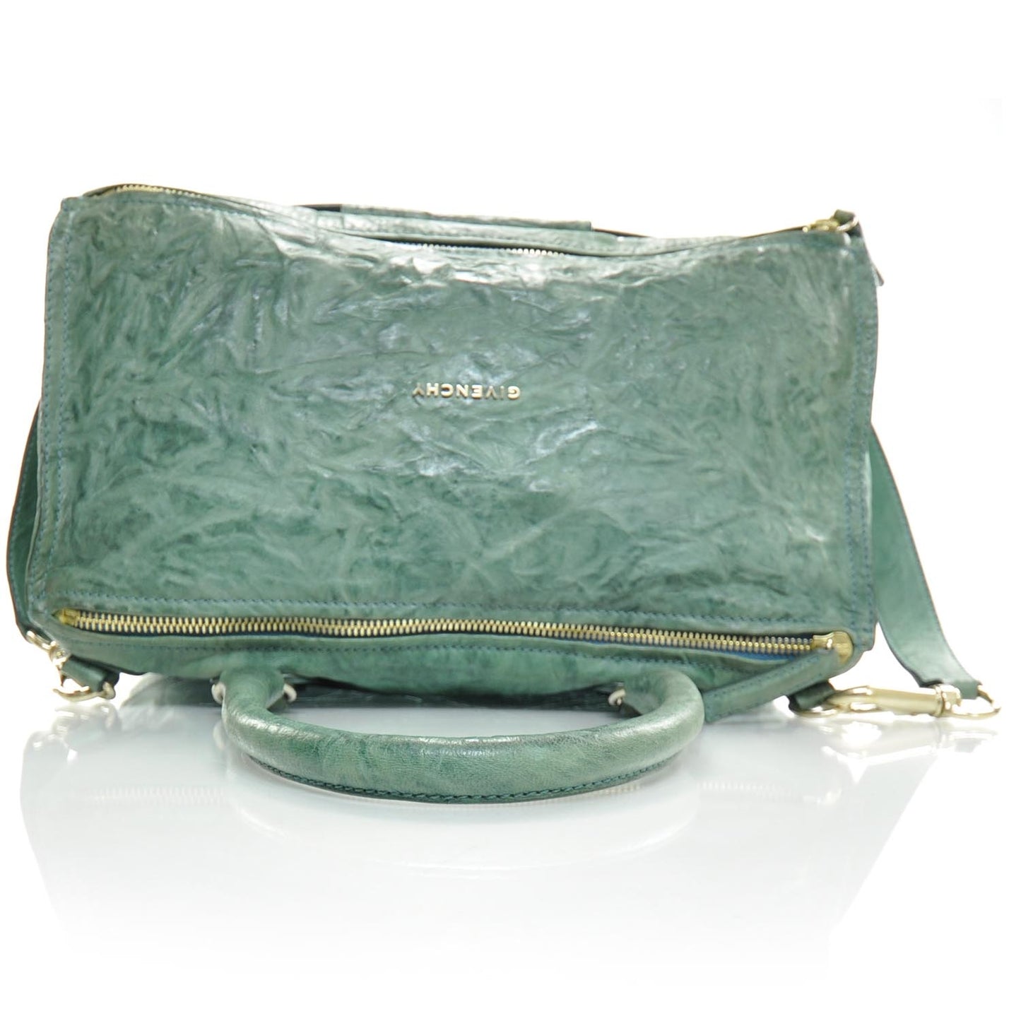 Lambskin Large Pandora Peacock