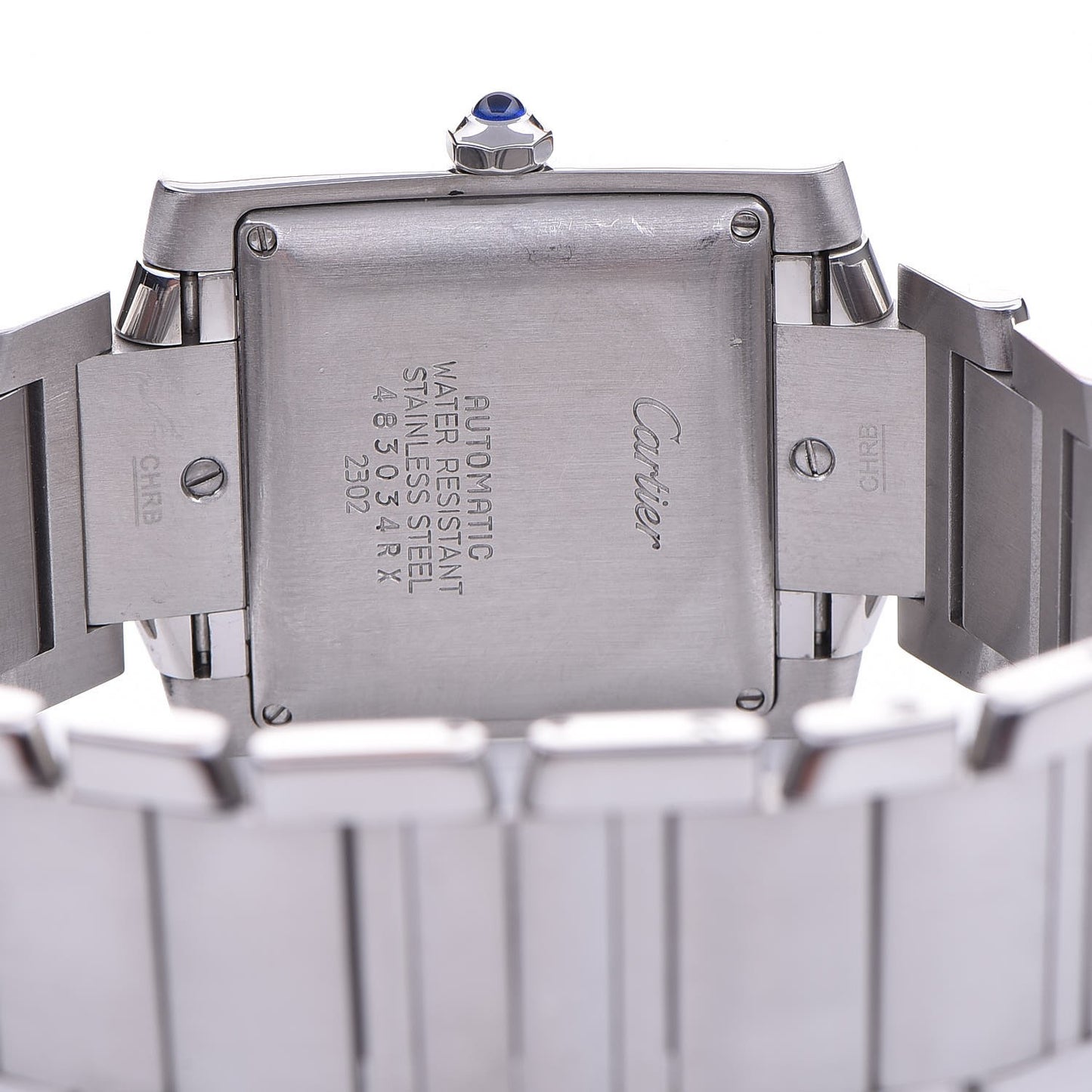 Stainless Steel 28mm Tank Francaise Automatic Watch
