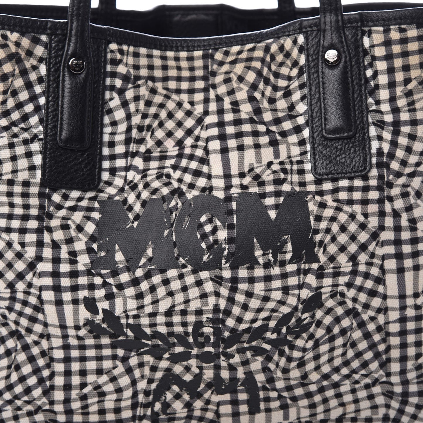 Visetos Medium Liz Reversible Shopper Tote Black