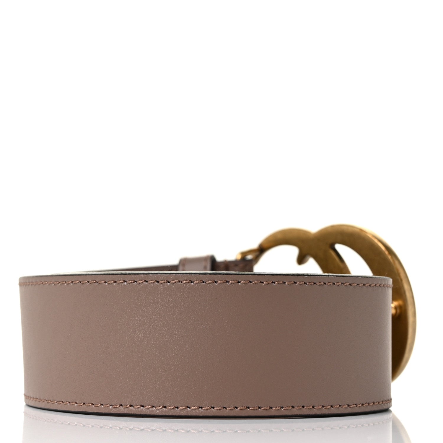Gucci Calfskin Double G 40mm Belt 75 30 Porcelain Rose 2 of 4