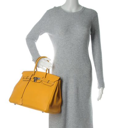 Hermes Togo Birkin 35 Soleil 2 of 35