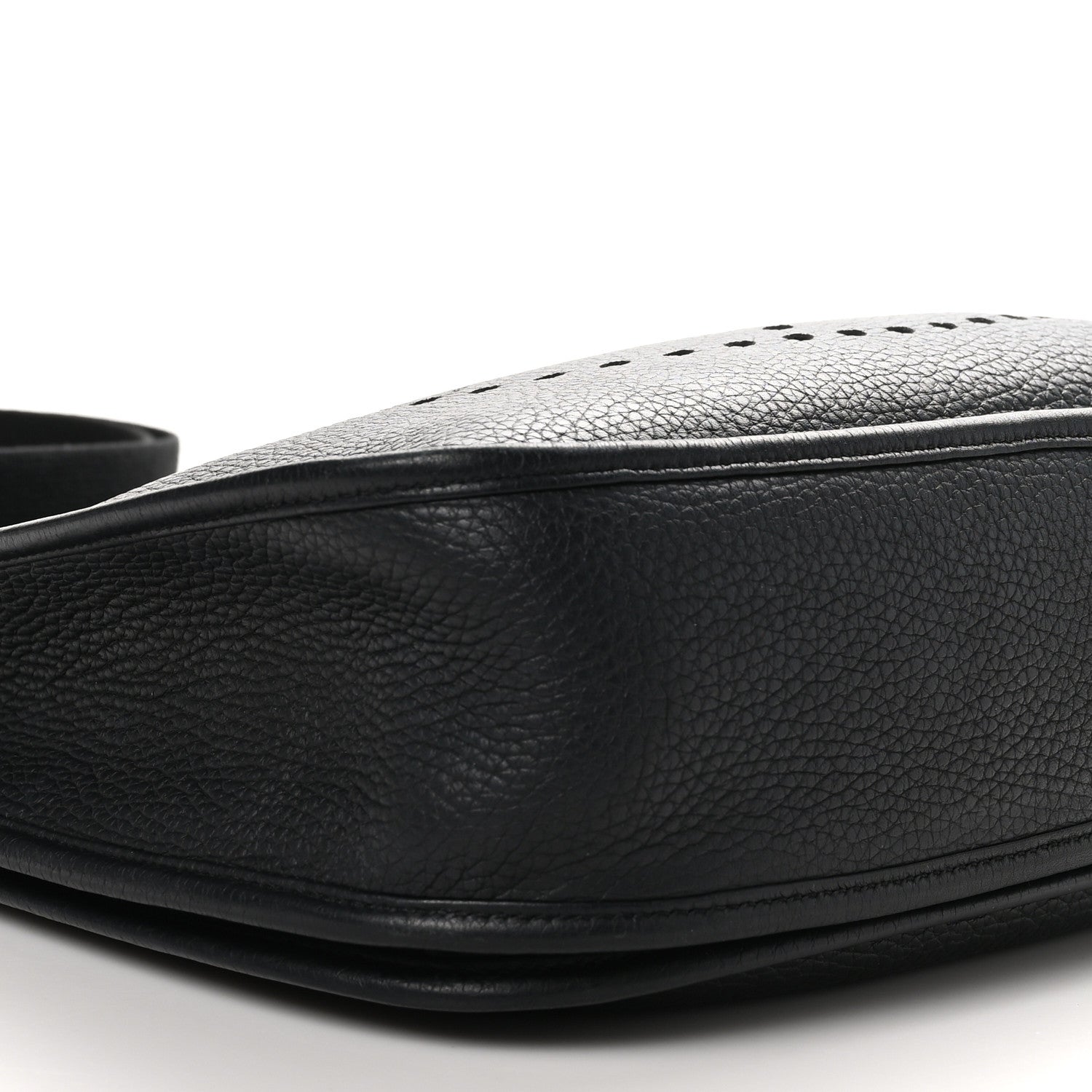 Hermes Taurillon Clemence EVELYNE III GM Black 9 of 10