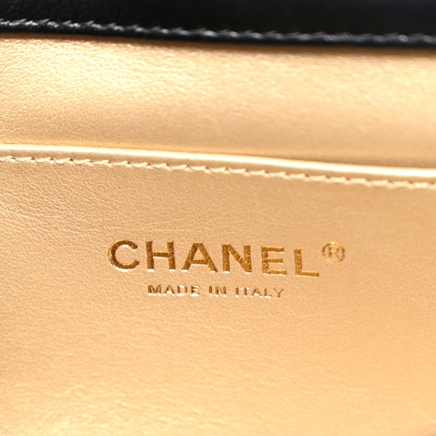Chanel Lambskin Quilted Pearl Small Flap Black 6 of 10