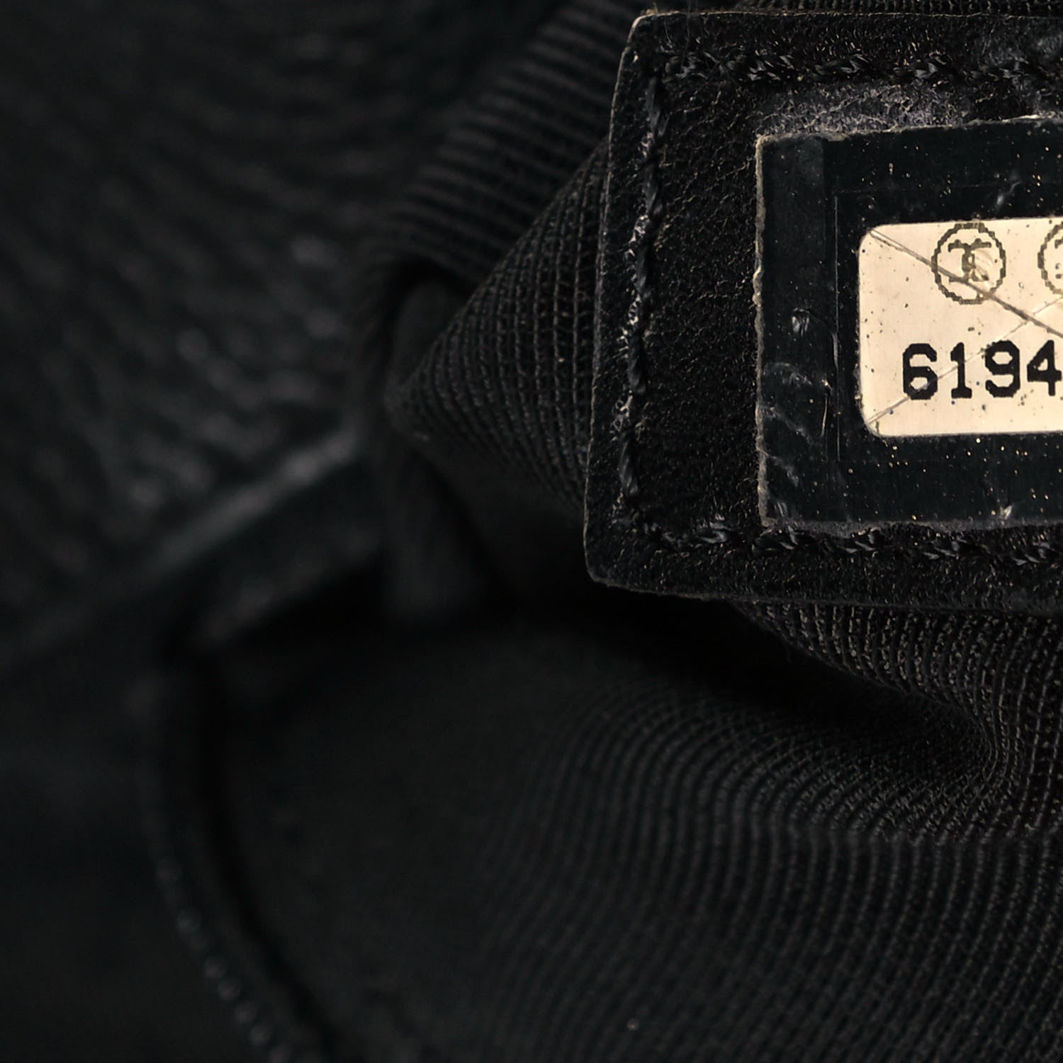 Chanel Calfskin Cerf Executive Shopper Tote Black 7 of 9