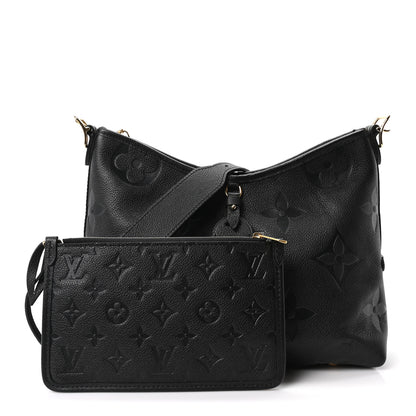 Louis Vuitton Empreinte Carryall PM Black 3 of 10