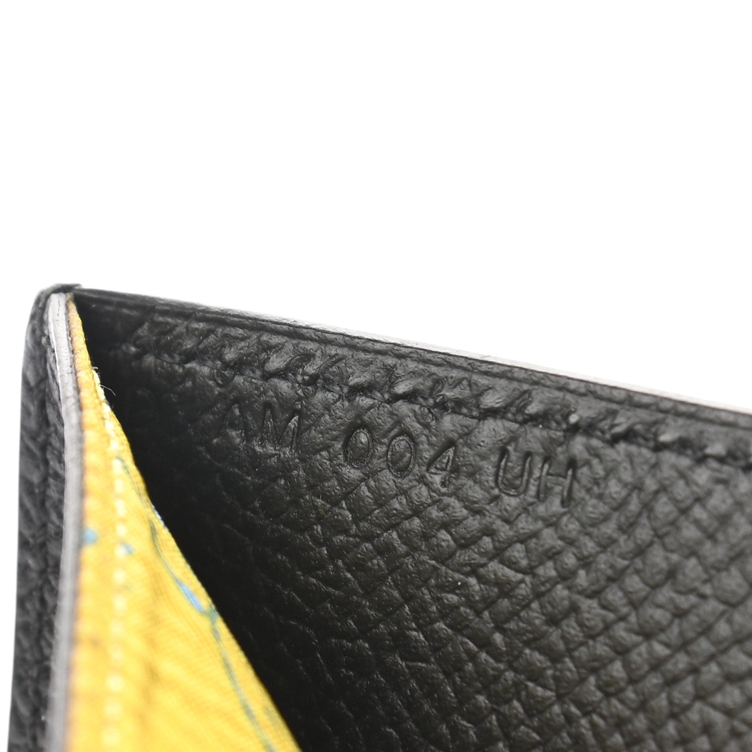 Hermes Epsom Citizen Twill Compact Wallet Black 7 of 8